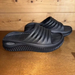 Kuailu Sandali Donna 9 Nero Imbottiti Ortotici Plantare Fascite Recupero Ergo - Foto 1 di 10