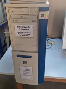 Retro Vintage Computer Server Big Tower Desktop PC AMD Athlon - Bild 1 von 13