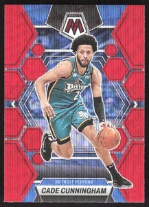 8880G 2022-23 Panini Mosaic #6 Cade Cunningham Red Wave - Picture 1 of 2