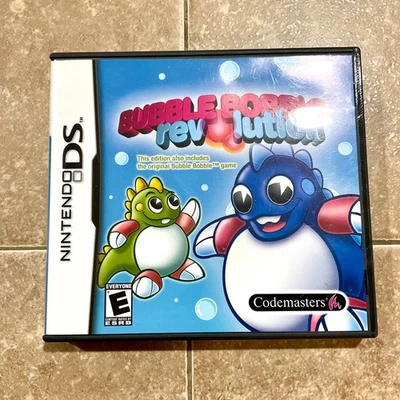 Bubble Bobble Revolution AUTHENTIC (Nintendo DS) CIB Complete Manual All Inserts - Image 1 of 4