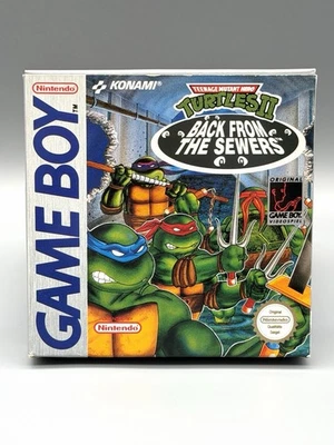 Teenage Mutant Hero Turtles II: Back from the Sewers Nintendo Gameboy OVP - Bild 1 von 4
