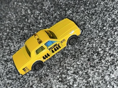 Majorette Chevrolet Impala No 240 Yellow/Black Taxi Cab 1:69 Diecast Model Car - Image 1 of 3