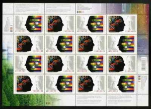 Canada - Scott 2061-2062 - Full Pane of 16 Stamps - Nobel Prize Winners - MNH - Picture 1 of 1