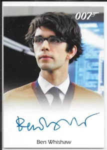 Rittenhouse James Bond 007 Classics Full Bleed Auto Ben Whishaw as Q - Picture 1 of 1