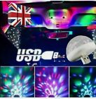 1 x USB LED Disco Bühnenlicht (Mini) Magic Phone Ball mit 3 Adaptern