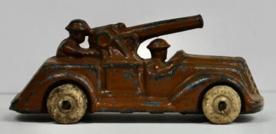 Original Vintage Barclay/Manoil Cannon Car/Truck WWI - Image 1 of 4