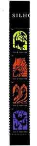 SPOOKY SILHOUETTES US #5420-5423 GHOSTS GATTO RAGNO PIPISTRELLI MXF FOREVER SET FRANCOBOLLI - Foto 1 di 2