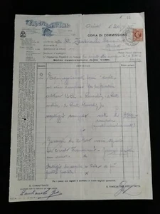 Fattura Padova Emporio dell'Auto Parti di Ricambio Accessori 1936 QX304 - Imagen 1 de 1