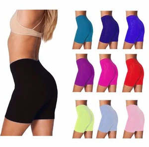 NEU DAMEN RADHOSE DAMEN BASIC UNI TANZ GYM SHORTS GRÖSSE 10-22 - Bild 1 von 16