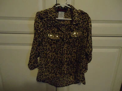 Blusa estampado animal niña talla 4 Foto 1 de 4