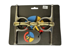 Doppelt Gebrochene Schenkeltrense, Edelstahl, VETAWAN, TOP Qualität - Bild 1 von 8