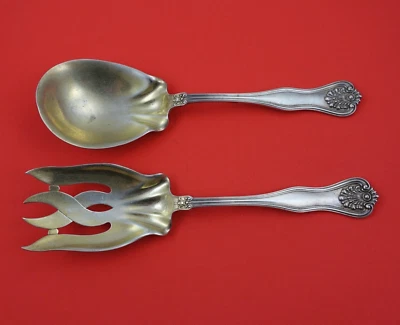 Alexandra by Dominick and Haff Sterling Silver Salad Serving Set GW 9 1/4" - Image 1 of 2