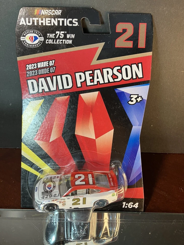 David Pearson #21 The 75th Win Collection Wave 7 2023 Ford Mustang Lionel - Image 1 of 1
