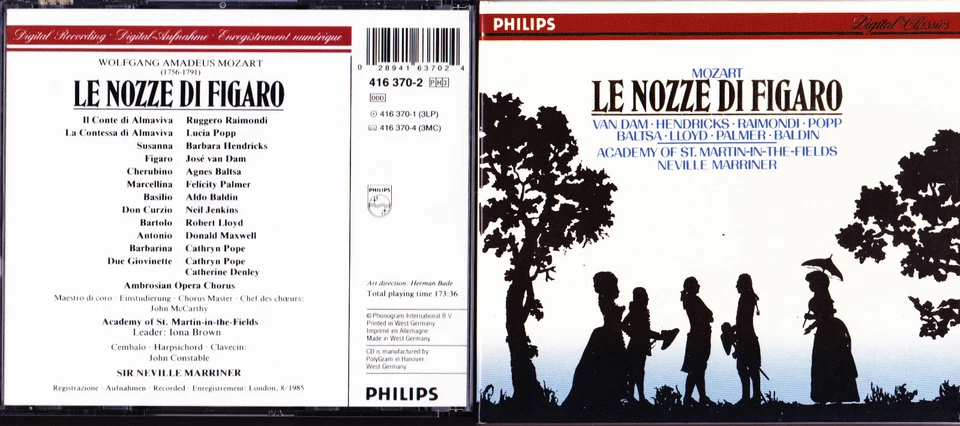 MOZART-LE NOZZE DI FIGARO.3CD. - Bild 1 von 1