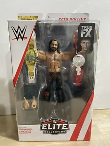 Mattel WWE Top Picks Seth Rollins Elite Collection Figure With Two Belts - Picture 1 of 4
