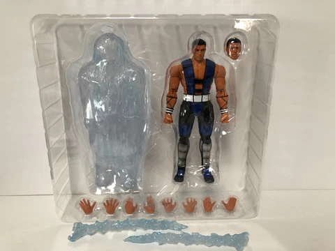 🔥 NEW STORM COLLECTIBLES MORTAL KOMBAT:  Unmasked Sub zero 🔥NO BLOOD EFFECTS Cover