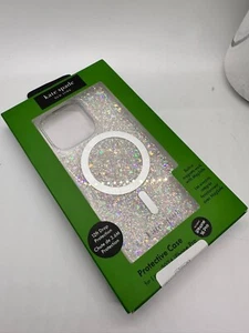 Kate Spade New York Hardshell Case iPhone 16 Pro - Chunky Glitter Iridescent - Zdjęcie 1 z 2