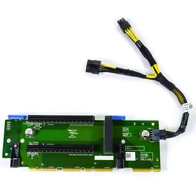 New DELL Poweredge R740 R740XD GPU Power Extension Card MDDTD w/Cable TR5TP - Image 1 of 3
