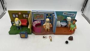 VTG The Simpsons World of Springfield Interactive Play Set Lot of 3 Nuclear LOOK - Picture 1 of 14