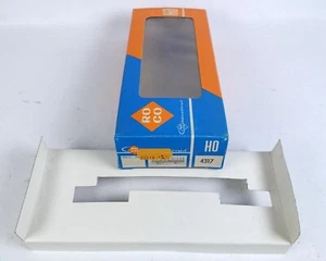 ROCO 4317 LEERKARTON Kran Schutzwagen Rungenwagen H0 OVP HO Leerverpackung Box - Bild 1 von 1
