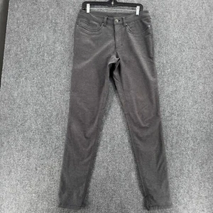 Lululemon Pants Mens 31 X 33 Heather Grey Performance Commuter - Picture 1 of 14