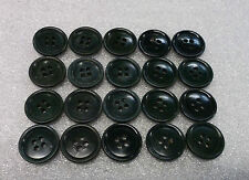 British Army Plastic Combat Jacket Buttons  x 20