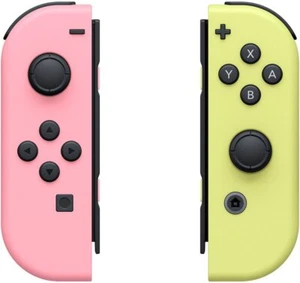 Official Nintendo Joy-Con (L/R) Controllers Pastel Pink/Pastel Yellow - READ UD - Picture 1 of 4