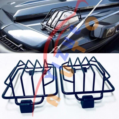 2*For Mercedes Benz W463 G-Class 1999-18 Engine Hood Signal Lamp Grille Guard - Изображение 1 из 4
