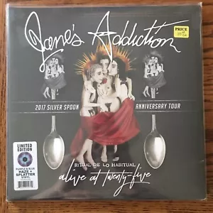 JANE'S ADDICTION - ALIVE AT TWENTY-FIVE - RITUAL DE LO HABITUAL LIVE (2 LP) NEW - Picture 1 of 2