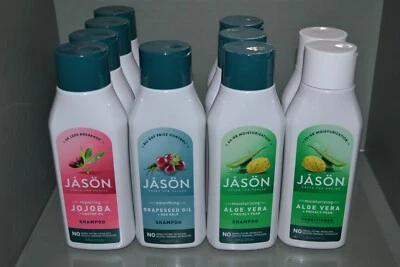 Lot Of 10 Jason Pure Natural Shampoo And Conditioner, 16 fl oz Each - Image 1 of 3