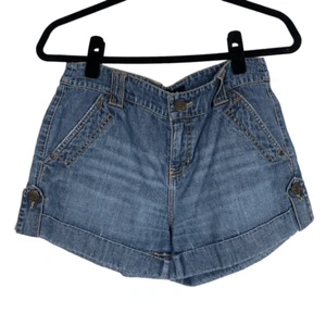 London Jeans 100% Cotton Mid Rise Denim Shorts - Women’s 6 - Picture 1 of 5