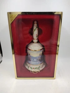 Campana Lenox 2006 "Nochebuena on MAIN STREET" tercera en serie nueva en caja coleccionista rara - Imagen 1 de 5