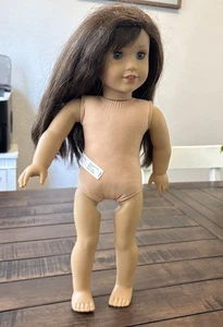 2014 American Girl bambola Grace Thomas occhi azzurri capelli castani lentiggini 18" - Foto 1 di 11