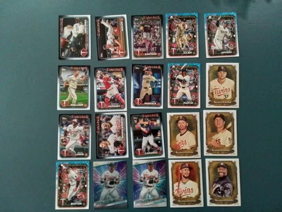 2024 Topps Minnesota Twins - Lote de 20 tarjetas - Puckett Mauer Buxton Correa - RC HOF Foto 1 de 4
