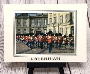The Royal Guards, Amalienborg Palace, Copenhagen, Denmark Postcard - Picture 1 of 4