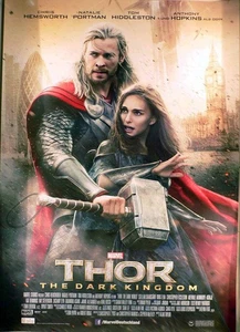 Thor - The Dark Kingdom - Chris Hemsworth - Filmposter A1 84x60cm gerollt - Picture 1 of 1