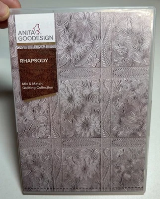 Anita Goodesign RHAPSODY Mix & Match Quilting Collection Machine Embroidery CD - image 1 of 4