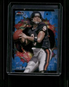 2024 Topps Finest Football #206 Jim Mcmahon raro refractor azul/99 - Imagen 1 de 2