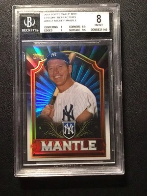 2011 Topps Value Box Mickey Mantle #MBC1 BGS 8 - Image 1 of 2