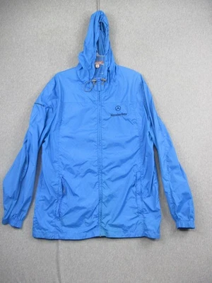 Chaqueta cortavientos Mercedes-Benz para hombre mediana con capucha Harriton Tuscaloosa AL Foto 1 de 4