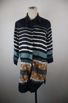 Max Mara женщина винтажное платье размер 40 рубашка платье льняной - Изображение 1 из 4