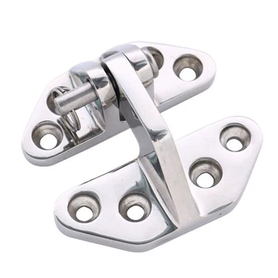 Charnières résistantes construction en acier inoxydable 316 épaisseur 6 mm po - Photo 1/4
