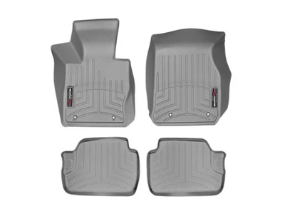 Forro de piso WeatherTech para BMW M240i 2017-2021 - 1ª y 2ª fila, gris Foto 1 de 4