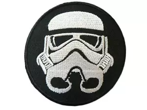 Star Wars Stormtrooper Ecusson brodé stormtrooper helmet patch - Picture 1 of 1