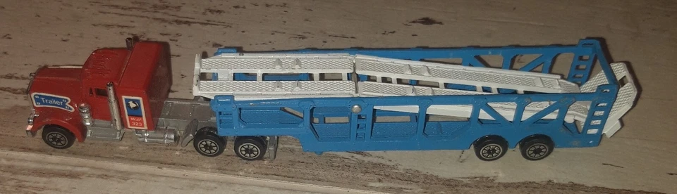 CAMION CAMIONCINO BISARCA WJF 323 TRAILER 19X3 CM ALTEZZA 3 CM MADE IN CHINA - Immagine 1 di 4