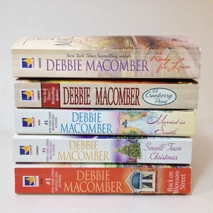Debbie Macomber Lot of 5 Books Romance Ready For Love Married in Seattle Mira - Picture 1 of 5