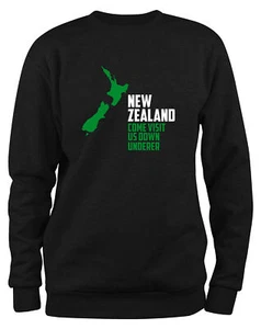 Sudadera Styletex23 Para Hombre Nueva Zelanda Diversión, Visita Nueva Zelanda - Imagen 1 de 4