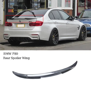 Heckflügel Spoiler für BMW 3er 2013-2018 F30 & 2015-2018 M3 F80 ABS Carbon Look - Bild 1 von 9