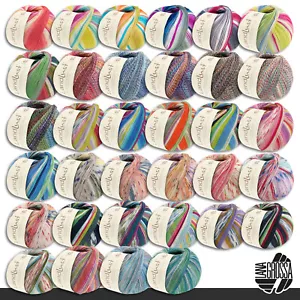 Lana Grossa 5 x 100 g Landlust die Sockenwolle 4-fädig Stricken Garn 34 Farben - Bild 1 von 103