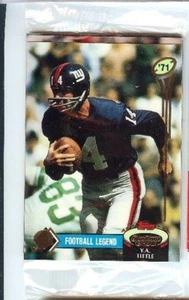 1992 Stadium Club FOOTBALL LEGENDS SET OF 6 SEALED PACK BLANDA BRADSHAW UNITAS - Picture 1 of 2